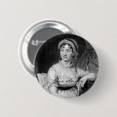 Jane Austen Button (Voorkant /achterkant)