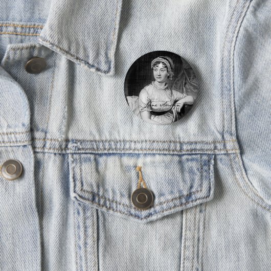 Jane Austen Button (In situ)