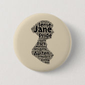 Jane Austen Button (Voorkant)