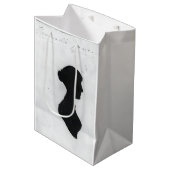 Jane Austen cadeautasche Medium Cadeauzakje (Voorkant Gekanteld)
