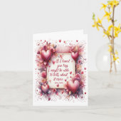 Jane Austen citaat - Als ik minder van je hield Gr Kaart (Gele Bloem)