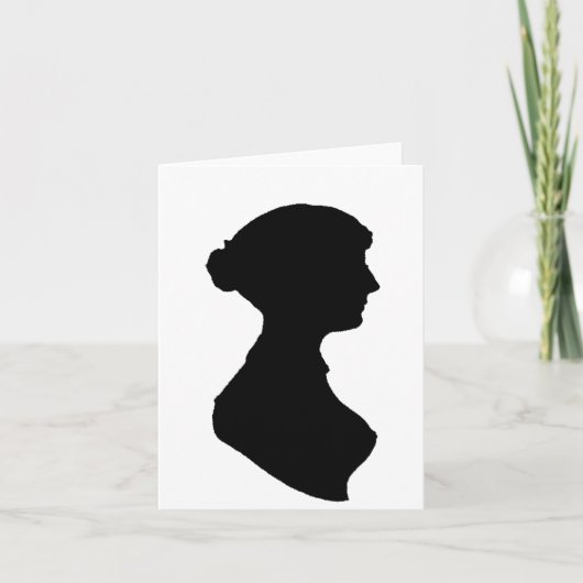 Jane Austen citaat Feestdagen Kaart (Voorkant)
