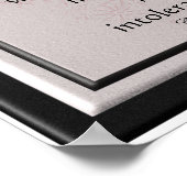 Jane Austen citaat - kunstprint Poster (Hoek)