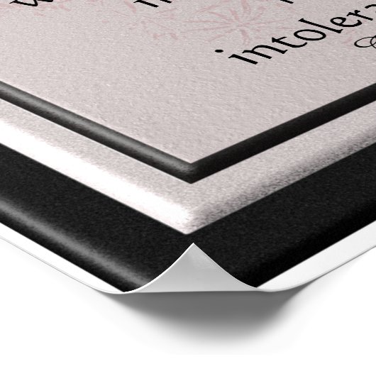 Jane Austen citaat - kunstprint Poster (Hoek)