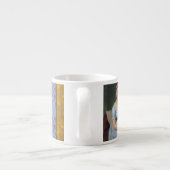 Jane Austen citaat (Paars) Espresso Kop (Achterkant)