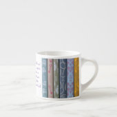 Jane Austen citaat (Paars) Espresso Kop (Rechts)