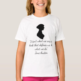 Jane Austen citaat T-shirt