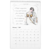 Jane Austen citeert Kalender 2013 (Feb 2027)