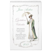 Jane Austen citeert Kalender 2013 (Hoes)