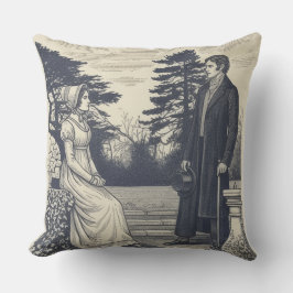 Jane Austen couples Kussen