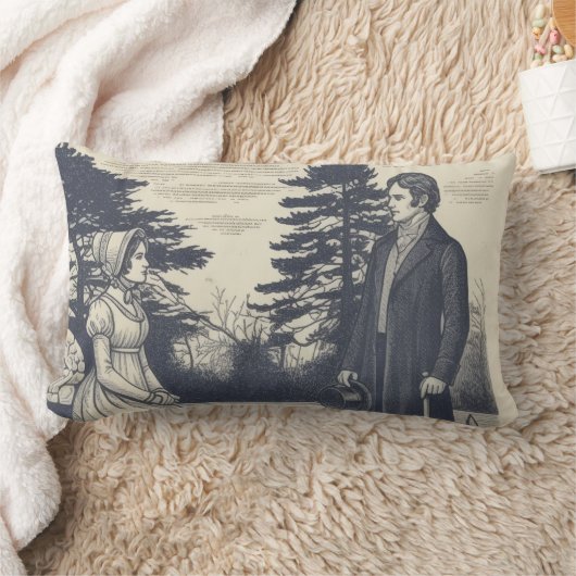 Jane Austen couples Kussen (Deken)