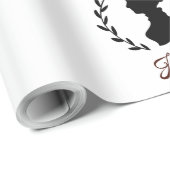Jane Austen Couture Wrapping Paper Cadeaupapier (Rol Hoek)