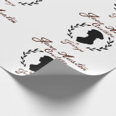 Jane Austen Couture Wrapping Paper Cadeaupapier (Hoek)