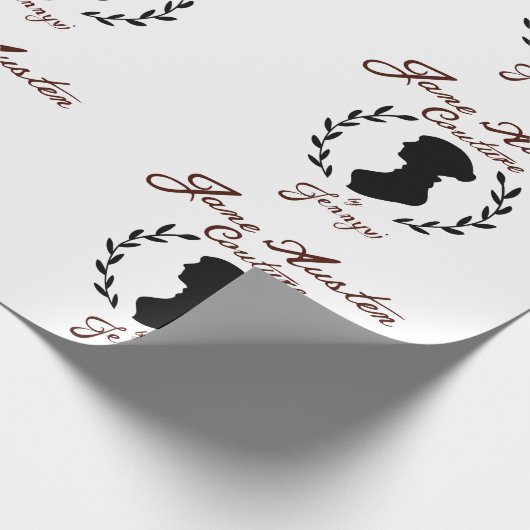 Jane Austen Couture Wrapping Paper Cadeaupapier (Hoek)