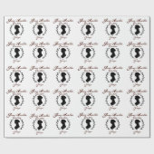 Jane Austen Couture Wrapping Paper Cadeaupapier (Vlak)