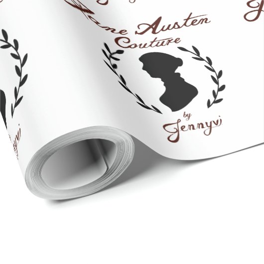 Jane Austen Couture Wrapping Paper Cadeaupapier (Rol Hoek)