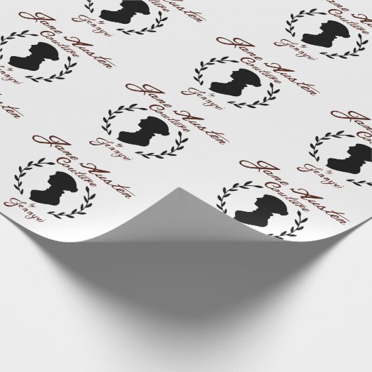 Jane Austen Couture Wrapping Paper Cadeaupapier (Hoek)