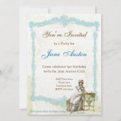Jane Austen Custom Invitations Kaart (Voorkant)