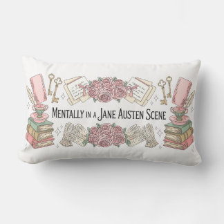 Jane Austen Cute Kussen, Geschenk voor Lezers, Boe Kussen