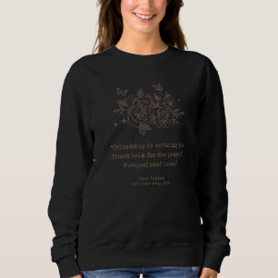 Jane Austen Dark Academia Bookish Bookworm Literar Trui