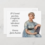 Jane Austen Emma quote Briefkaart (Voorkant / Achterkant)