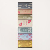Jane Austen en haar boeken Yogamat (Voorkant)
