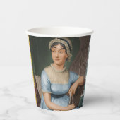 Jane Austen en haar romans Papieren bekers (Voorkant)