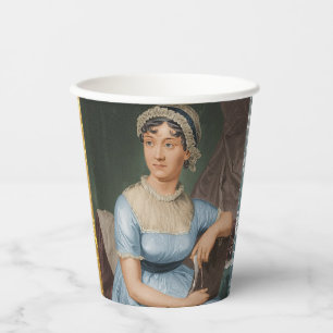 Jane Austen en haar romans Papieren bekers