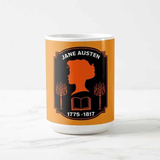 Jane Austen Engelse romanschrijfster Koffiemok (Center)