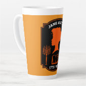 Jane Austen Engelse romanschrijfster Latte Mok (Linkerhoek)