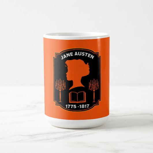 Jane Austen Engelse romanschrijver Magische Mok (Midden)