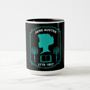 Jane Austen Engelse romanschrijver Mok