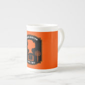 Jane Austen Engelse romanschrijver Porselein Kop (Voorkant rechts)