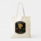 Jane Austen Engelse romanschrijver Tote Bag (Achterkant)