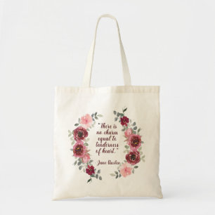 Jane Austen Er is geen Charm Quote Tas