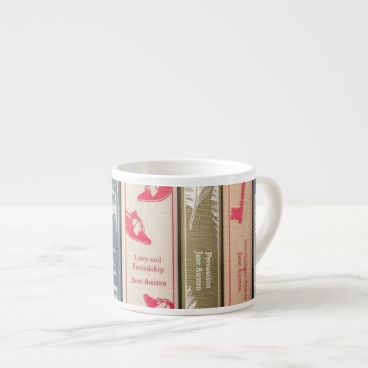 Jane Austen  Espresso Kop (Voorkant rechts)