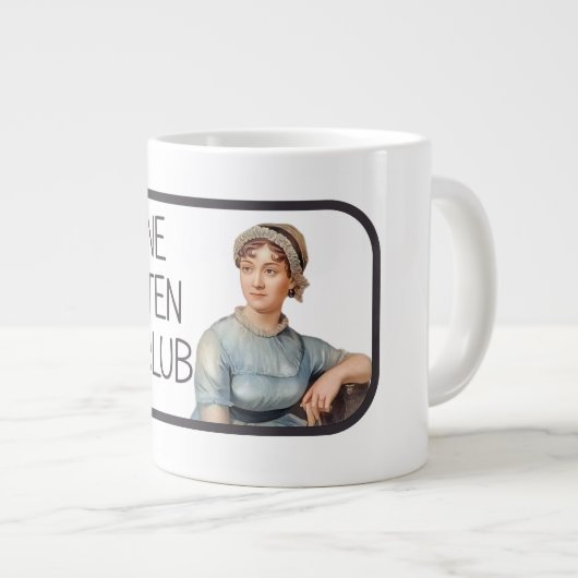 Jane Austen Fan Club Grote Koffiekop (Voorkant rechts)