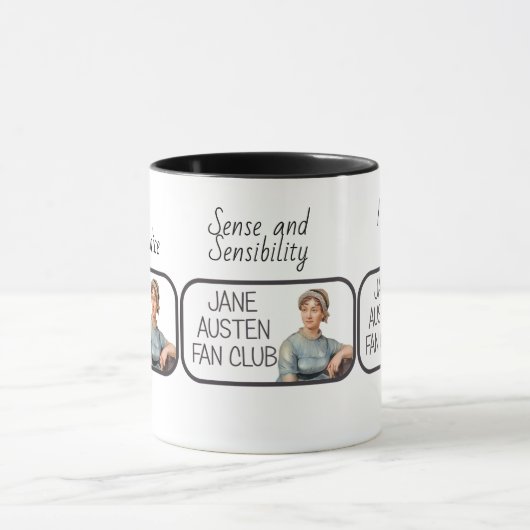 Jane Austen Fan Club  Mok (Midden)