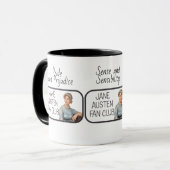 Jane Austen Fanclub Mok (Voorkant links)