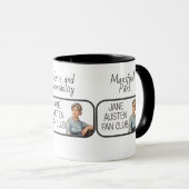 Jane Austen Fanclub Mok (Voorkant rechts)