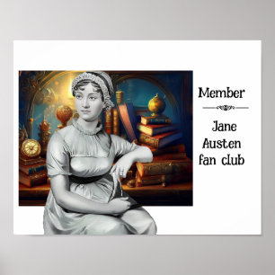 Jane Austen fanclub Poster