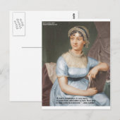 Jane Austen Friendship/Love/Balm Love Quote Gifts Briefkaart (Voorkant / Achterkant)