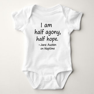 Jane Austen-geïnspireerde Naptime Baby Bodysuit