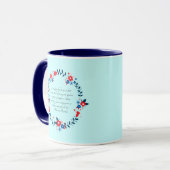 Jane Austen Geluksquote, Pride and Prejudice Mok (Voorkant links)