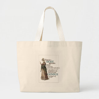 Jane Austen Genius Bag Grote Tote Bag