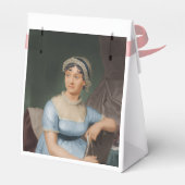 Jane Austen' Geschenkdoos Bedankdoosjes (Achterkant)