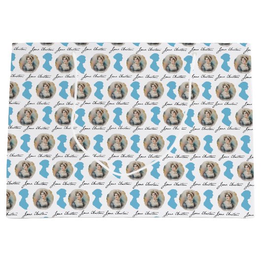 Jane Austen Gift Bag Groot Cadeauzakje (Voorkant)