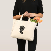 Jane Austen Girl Canvas tas (Voorkant (product))