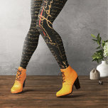 Jane Austen Handwriting Leggings<br><div class="desc">Dit ontwerp kenmerkt Jane Austen originele, remastered handschrift van haar brief aan zus Cassandra, geschreven in April 1811, met een voornaam van haar handtekening. Origineel ontwerp van Piotr Kowalczyk © First gepubliceerd: 30.1.2023.</div>