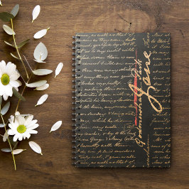 Jane Austen Handwriting Notitieboek